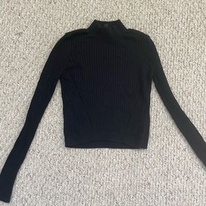 Top shop navy turtle neck size 6